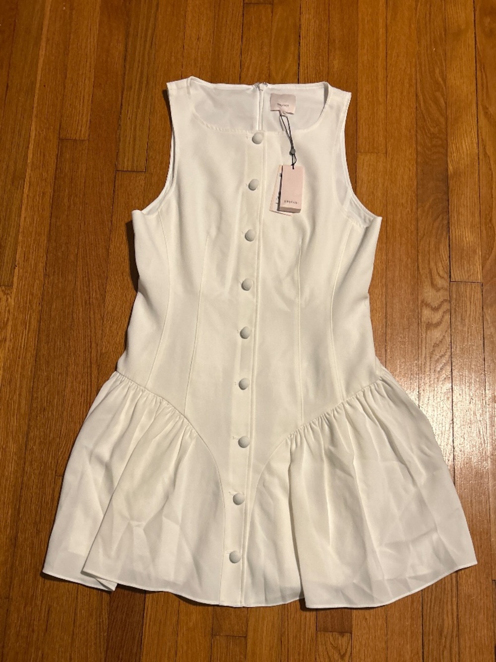 NWT Cinq à Sept Royce Dress Ivory Women’s 14